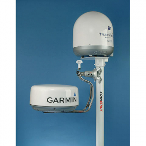 Scanstrut DLMP1-45R Selv nivellerende radarmast for dobbelt montering